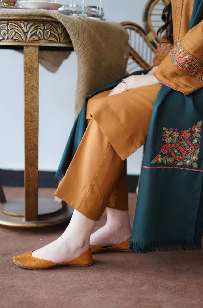 AISLING -3PC DHANAK EMBROIDERED BIC-3145