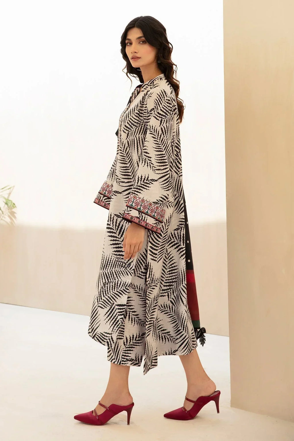 BAROUQE-3PC KARANDI PRINTED BIC-2577