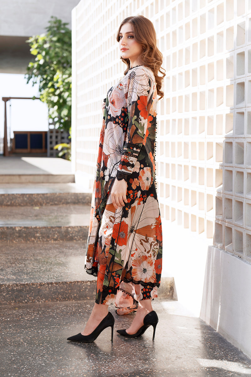 BAROQUE-3PC KHADDAR PRINTED BIC-2623