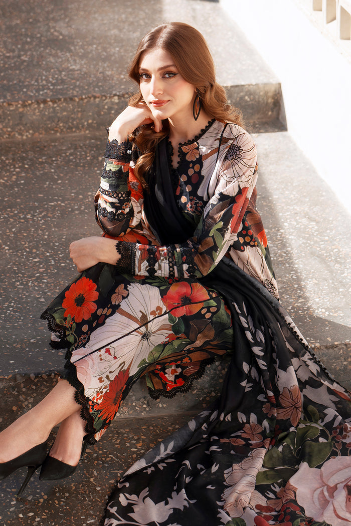 BAROQUE-3PC KHADDAR PRINTED BIC-2623