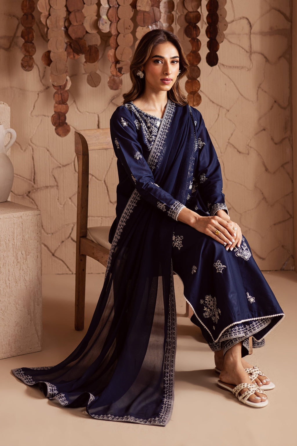 BATIK-3PC DHANAK EMBROIDERED BIC-4180