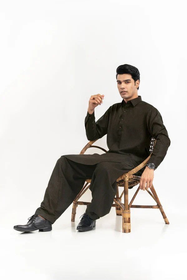 CRAVE Charcoal Black Jacquard