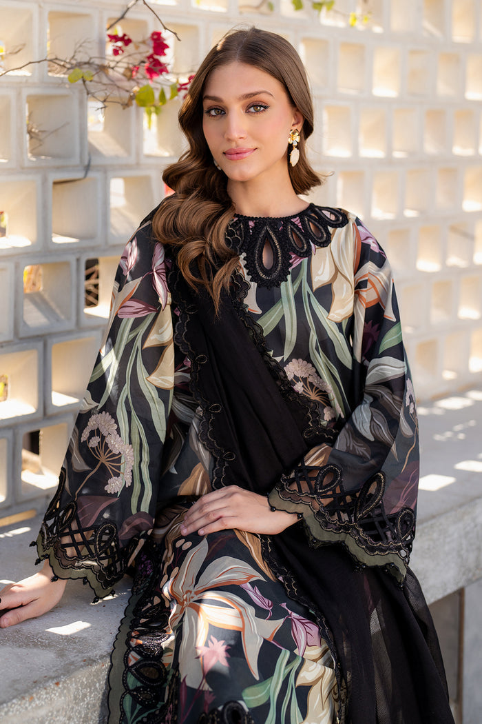 BAROQUE-3PC KHADDAR PRINTED EMB BIC-2624