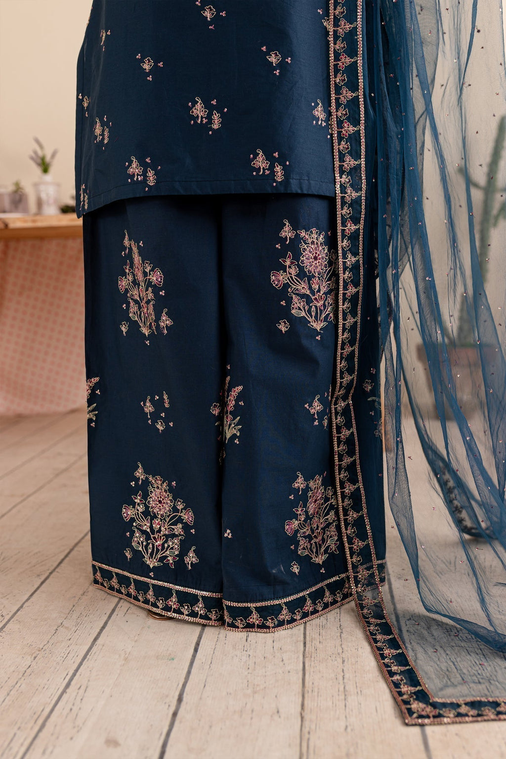 BATIK-3PC DHANAK EMBROIDERED BIC-4173