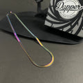 3mm Rainbow Flat Snake Neck Chain