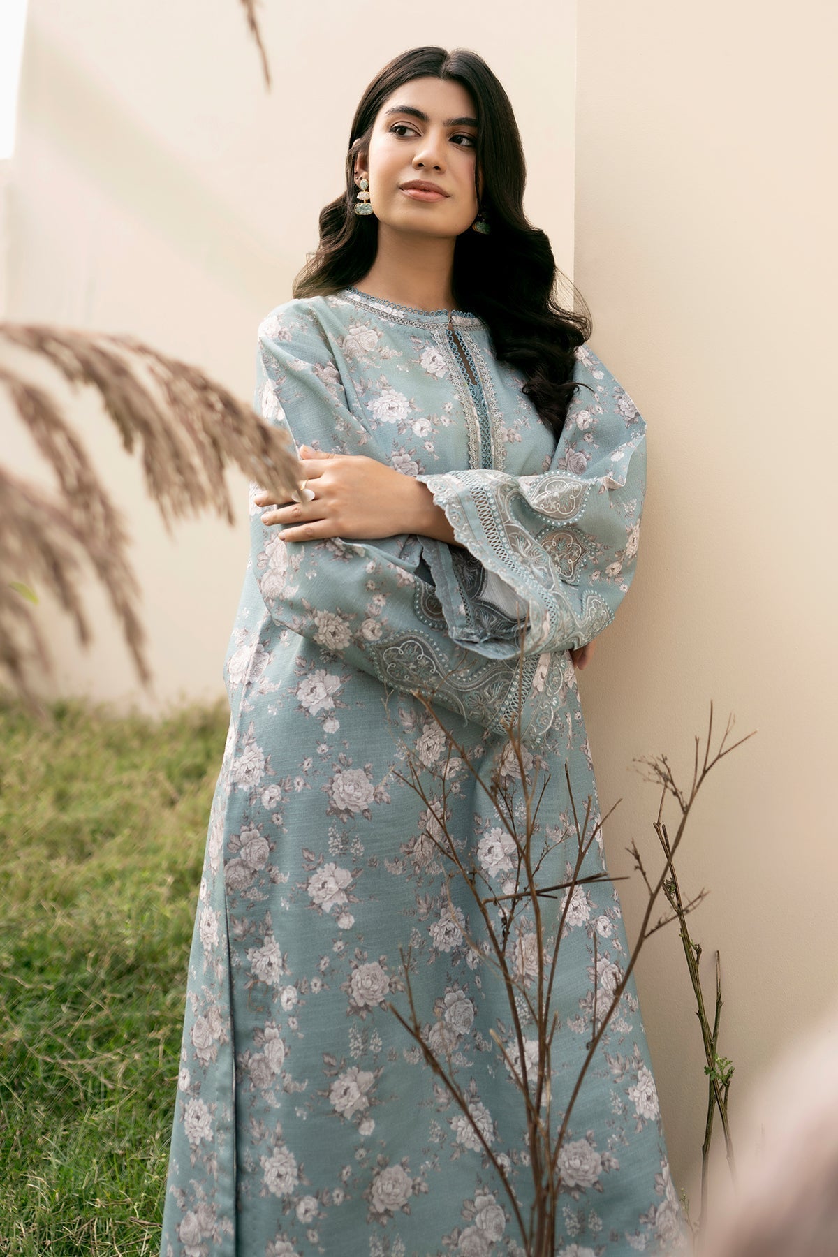 BAROUQE-3PC KARANDI PRINTED BIC-2576