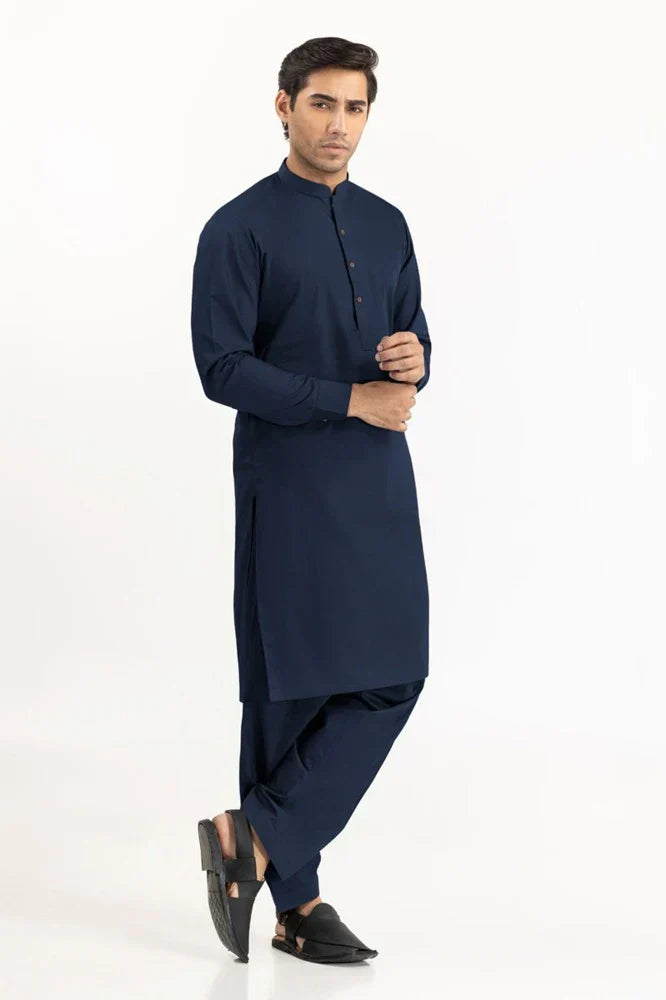 CRAVE Navy Blue Wash & Wear