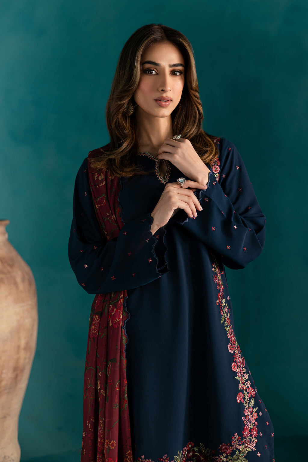 BATIK-3PC DHANAK EMBROIDERED BIC-4231