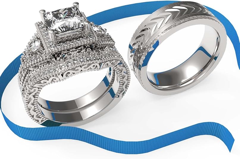 Couples Wedding Ring Sets