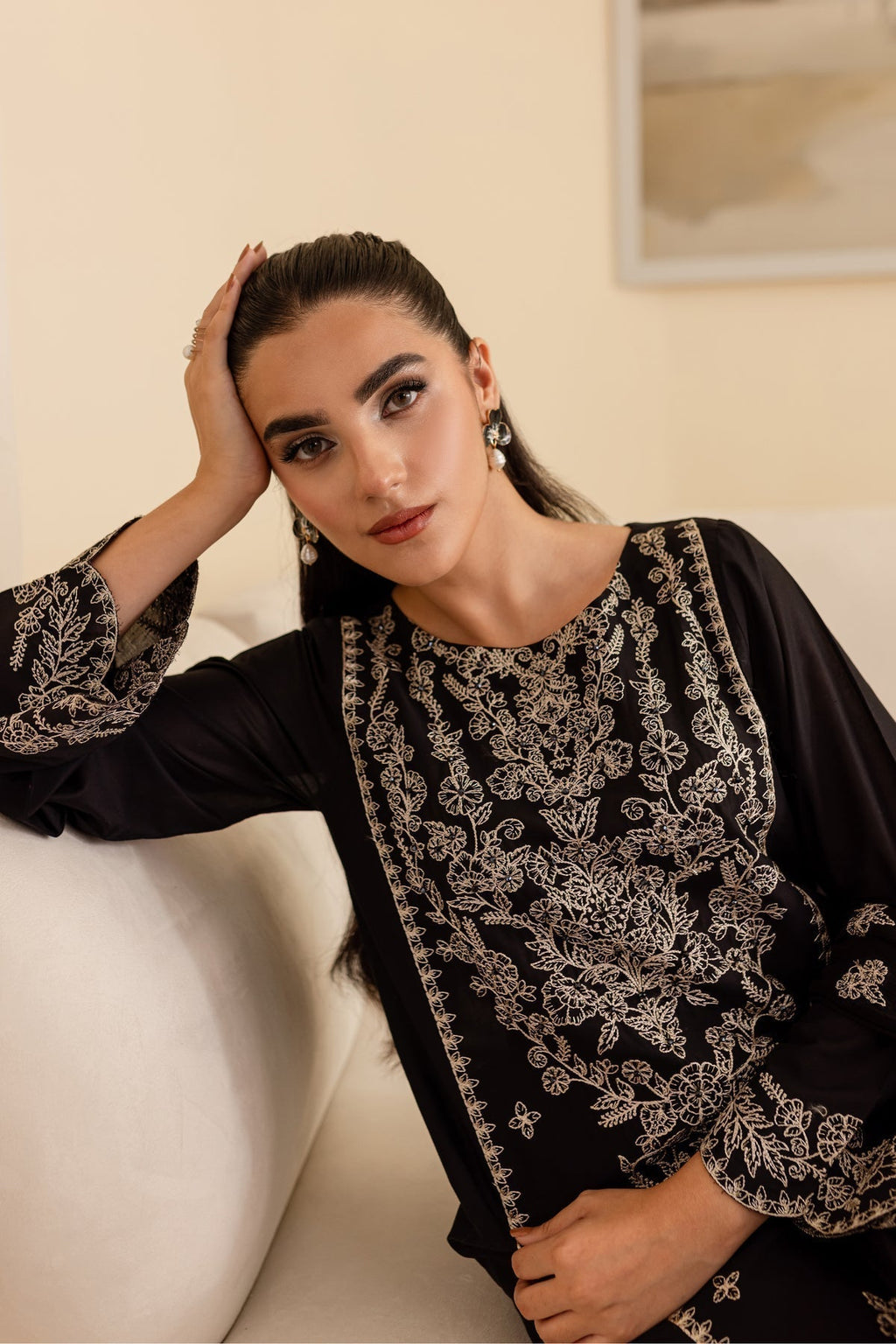 BATIK-3PC DHANAK EMBROIDERED BIC-4193