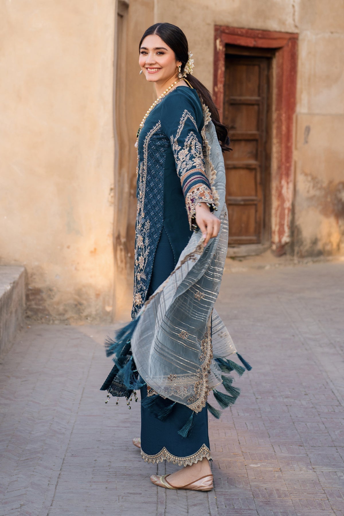 BEECHTREE-3PC KARANDI EMBROIDERED BIC-4258