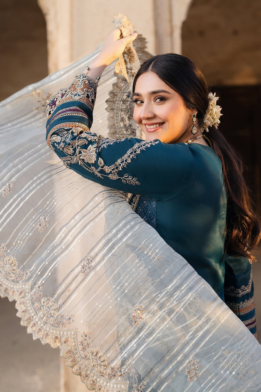 BEECHTREE-3PC KARANDI EMBROIDERED BIC-4258