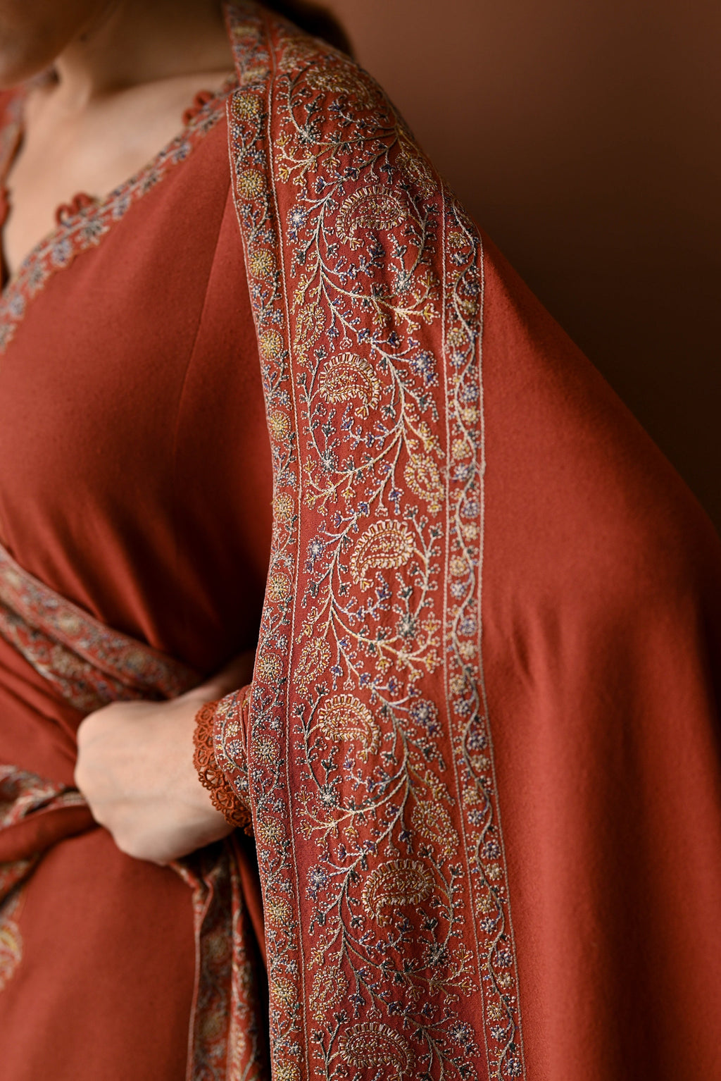 BATIK-3PC DHANAK EMBROIDERED BIC-4313