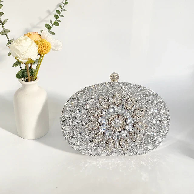 Bling Wedding Clutch Bag Party Purse and Handbag