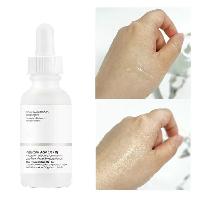 2% Hyaluronic Acid + B5 Serum Moisturizing Nourishing Dry Smooth Face Skin Care Pore Shrinking Moisturizing Serums Skin Care