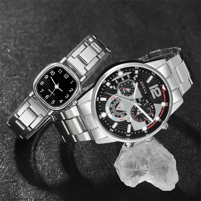2 fashion casual watches for couples