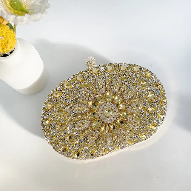 Bling Wedding Clutch Bag Party Purse and Handbag
