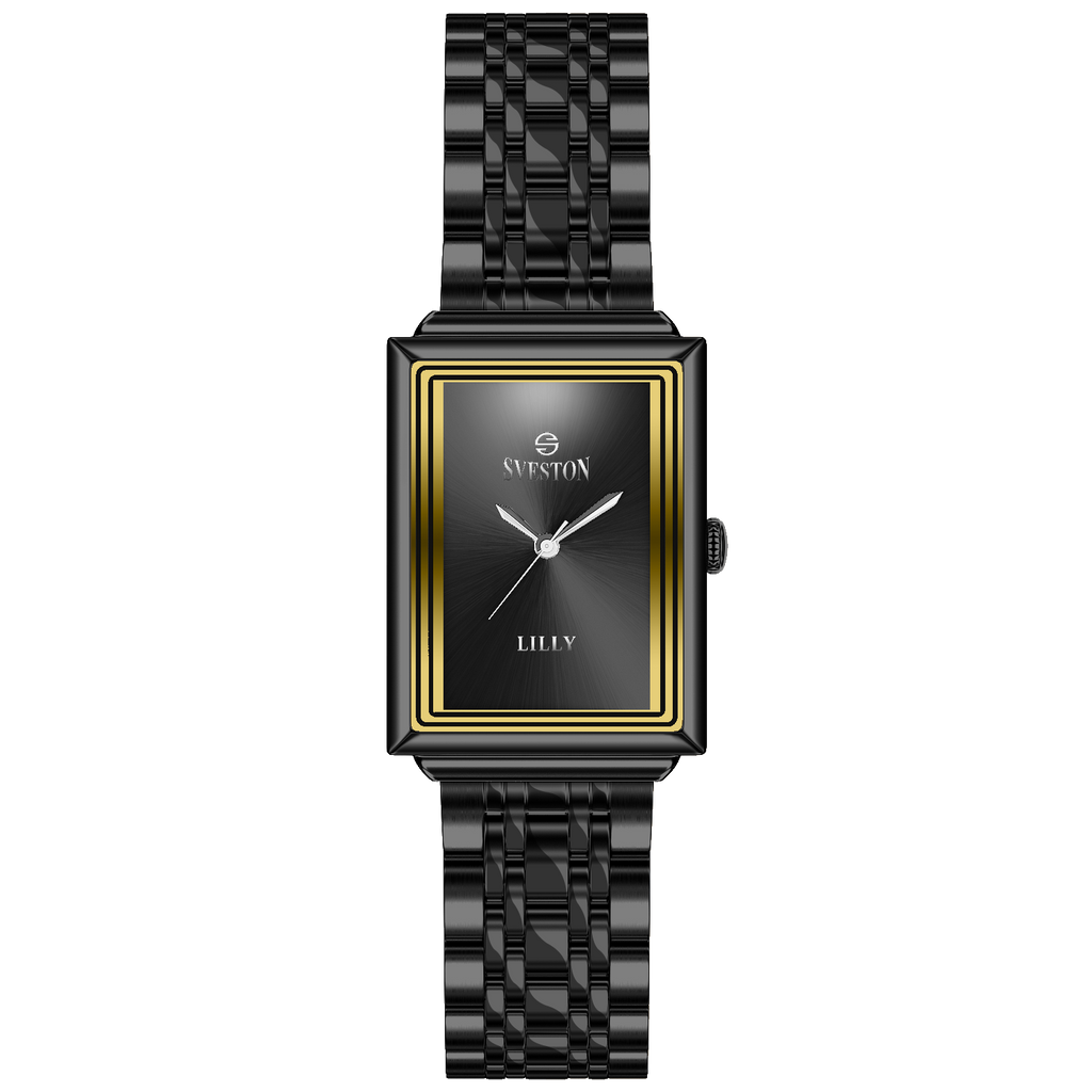 A FEMININE STAINLESS-STEEL WATCH FEATURING A 21MM DELICATE DIAL AND A SLEEK, REFINED DESIGN