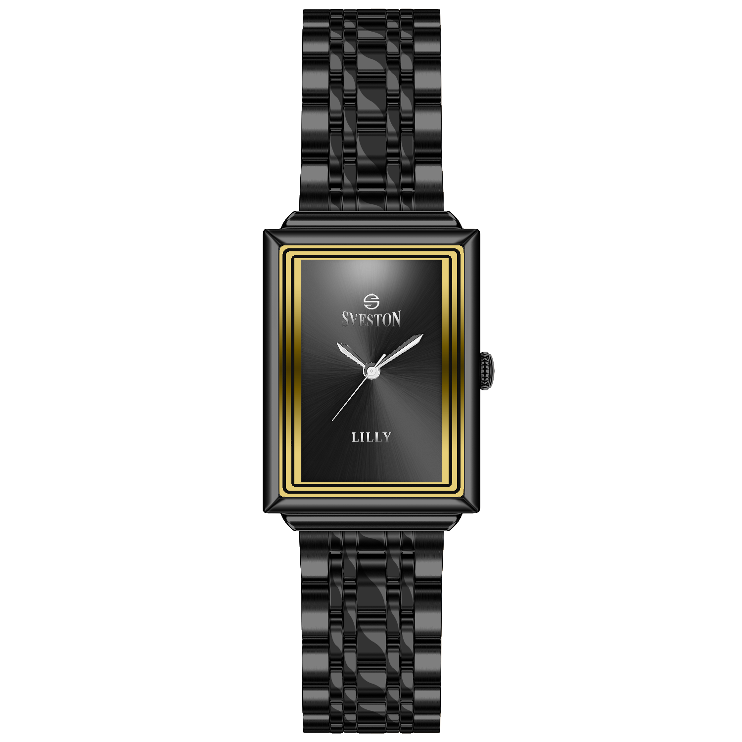 A FEMININE STAINLESS-STEEL WATCH FEATURING A 21MM DELICATE DIAL AND A SLEEK, REFINED DESIGN