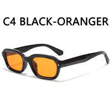 BOYSEEN Beach Sunglasses Man Summer Orange Sun Glasses UV400 Narrow frame