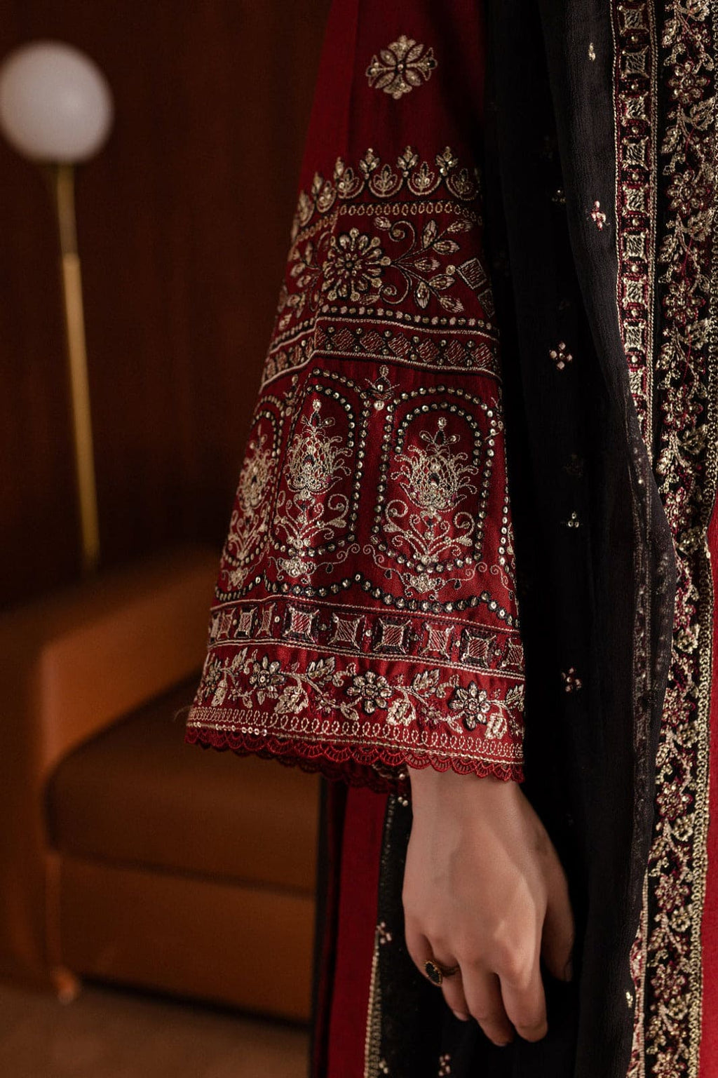 BATIK-3PC DHANAK EMBROIDERED BIC-4140