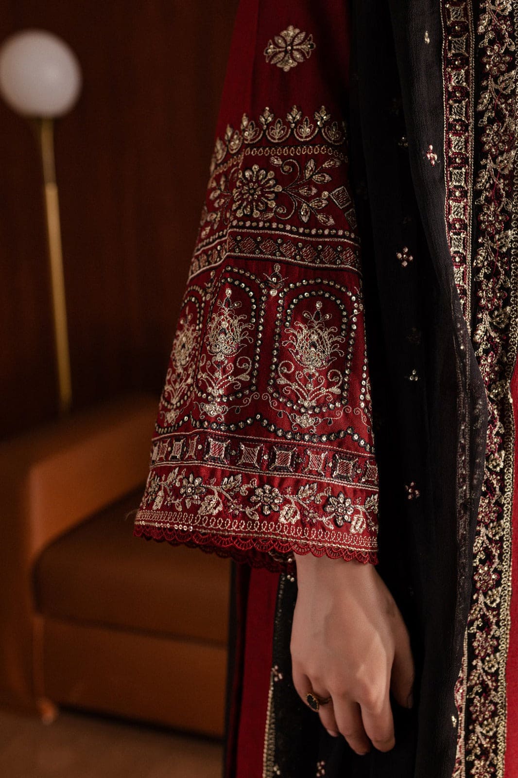 BATIK-3PC DHANAK EMBROIDERED BIC-4140