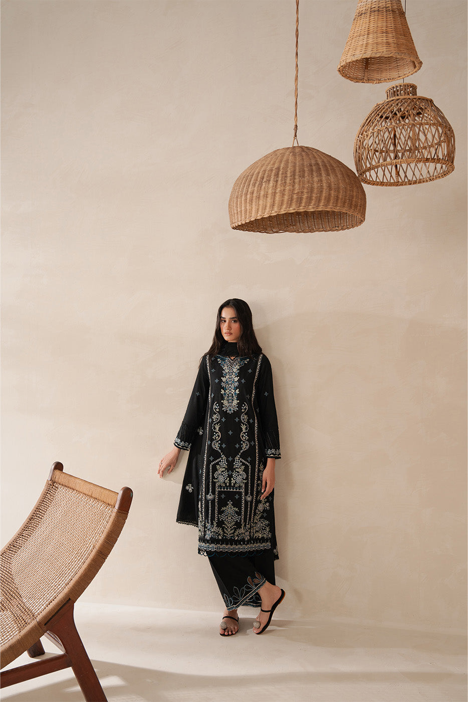 BEECHTREE-3PC KARANDI EMBROIDEREDBIC-4258