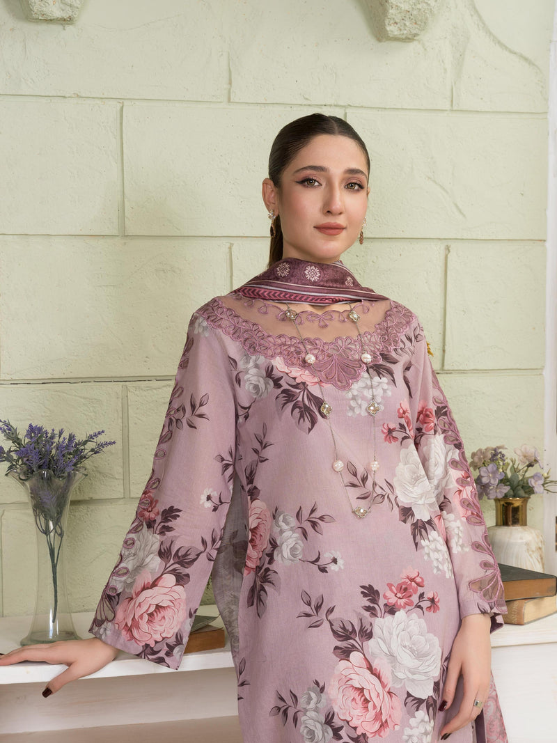 BAROUQE-3PC KARANDI PRINTED BIC-2581