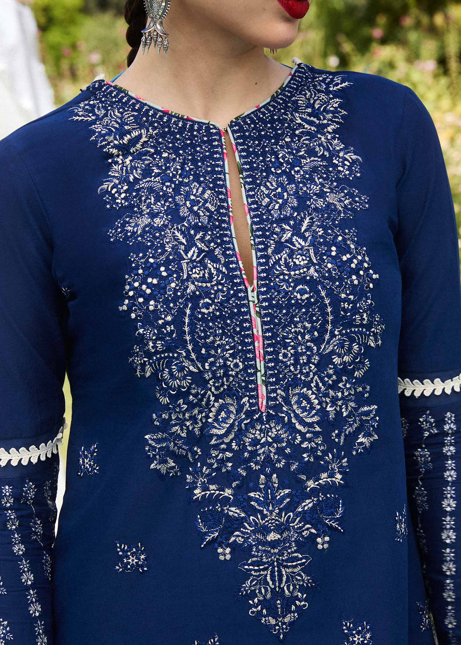 AYAN SAFFANA-3PC VISCOUS EMBROIDRED WITH COUTURE BIC-3159