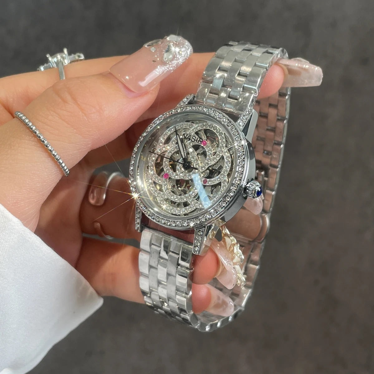 CILOA New Women's Skeleton Mechanical Watch - Stylish & Elegant