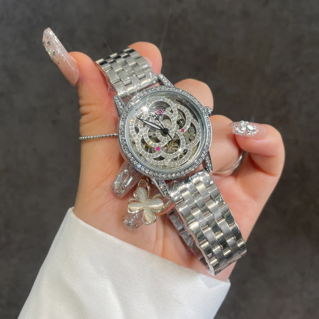 CILOA New Women's Skeleton Mechanical Watch - Stylish & Elegant