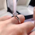 CC Wedding Rings For Women Silver Color