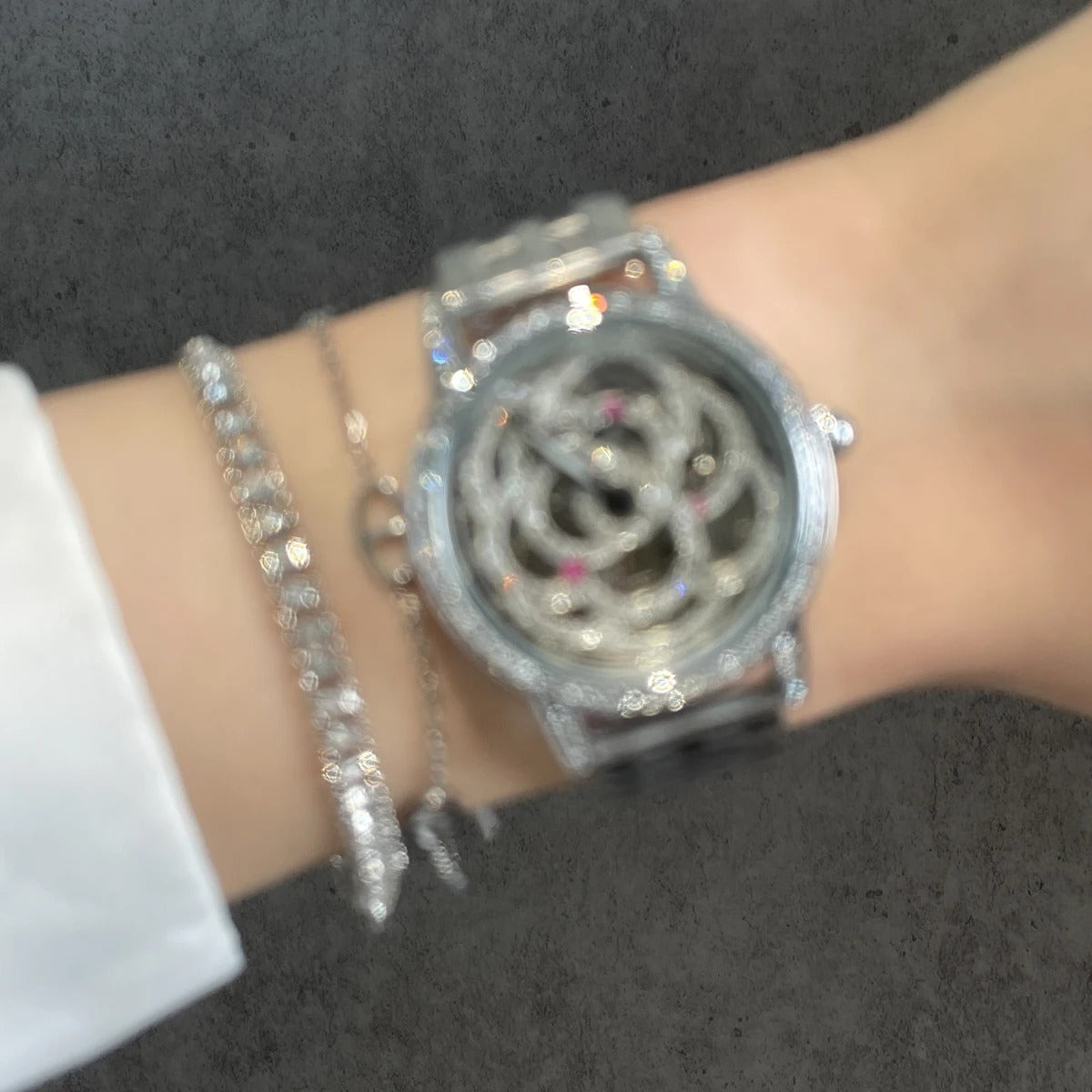 CILOA New Women's Skeleton Mechanical Watch - Stylish & Elegant